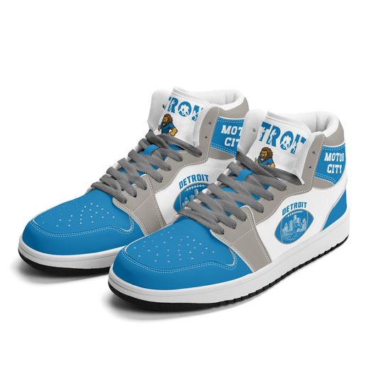 Discover Detroit Football Team Basketball Shoes for Men and Women