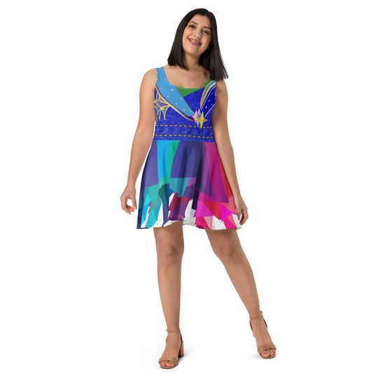 Discover 70th Anniversary Costume Devoted Duck Running Costume Skater Dress