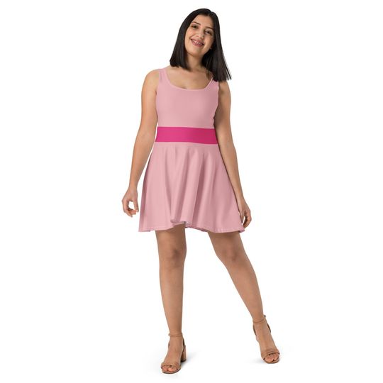 Discover Pig Running Costume Skater Dress