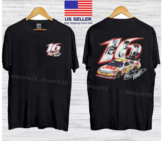 Discover Greg Biffle 16 Racing Tribute Graphic T-Shirt