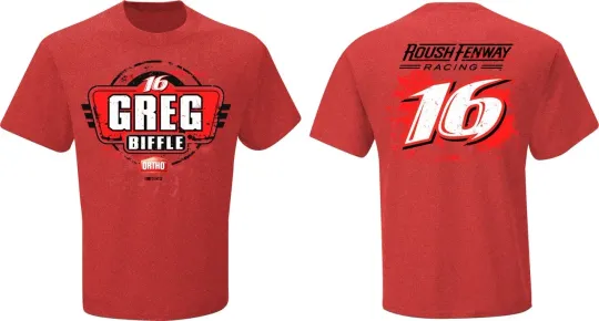 Discover Greg Biffle 2015 Checkered Flag  Graphic Tee T Shirt Size S-5XL