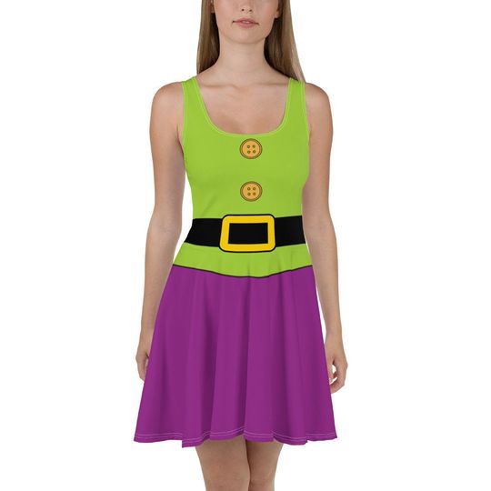 Discover 48.6 Dwarf Running Costume Skater Dress