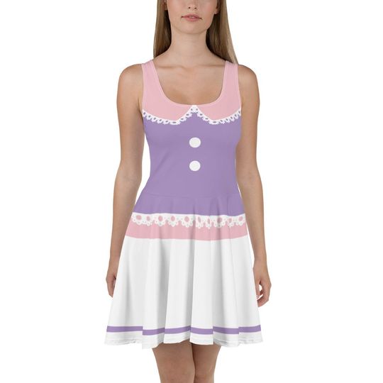 Discover The Devoted Girl Duck Running Costume Skater Dress
