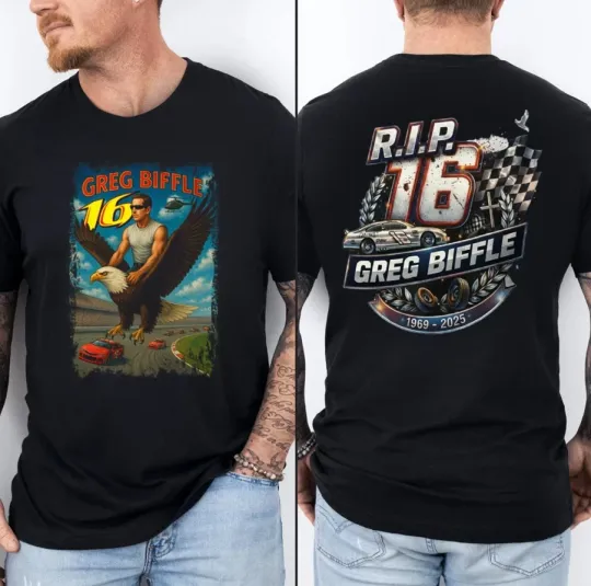 Discover 16 Greg Biffle Freedom T-Shirt, Greg Biffle Tribute Shirt