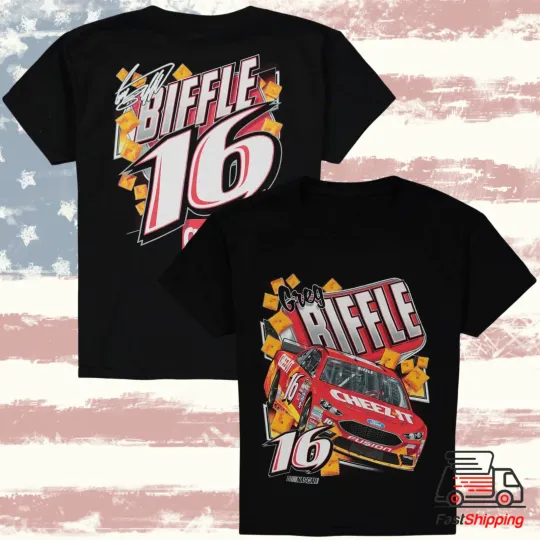 Discover Greg Biffle 16 Racing Tribute Graphic Tee T-shirt S-5XL