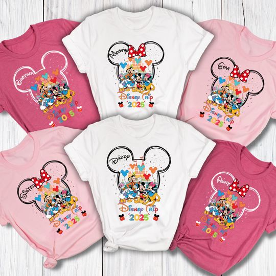 Discover Disney Family Adventure Shirts, Family Disney, Matching Shirts, Disneyland Shirt, Disney Trip Shirts, Personalized Disney Family Shirts.