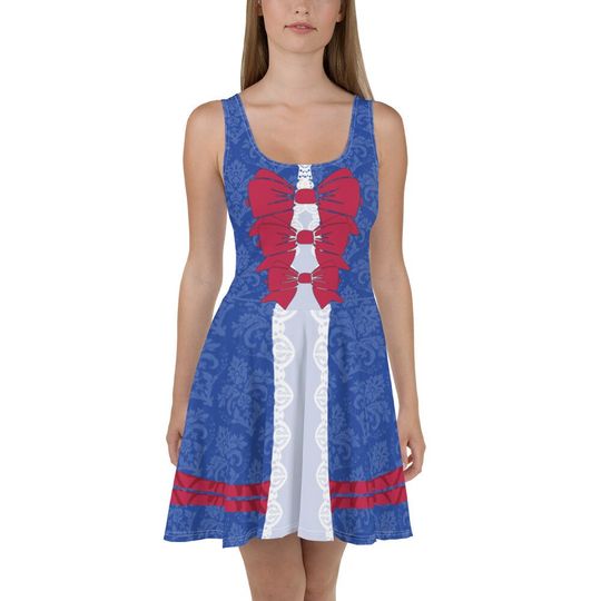 Discover Colonial Mousette Running Costume Skater Dress