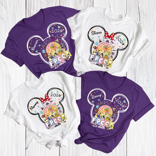 Discover Disney 2026 Epcot Inspired Family Trip Shirts, Disney Snacks Traveler Shirt, Disney World Epcot Character, Disney Festival Matching Shirt