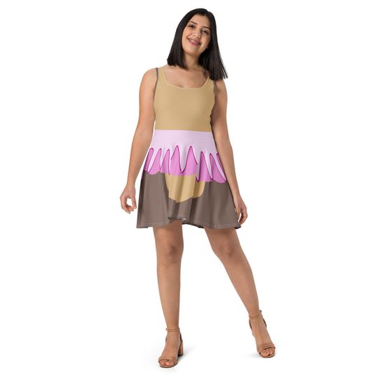 Discover A Ballerina Dancing Hippo from Fantasia Running Costume Skater Dress