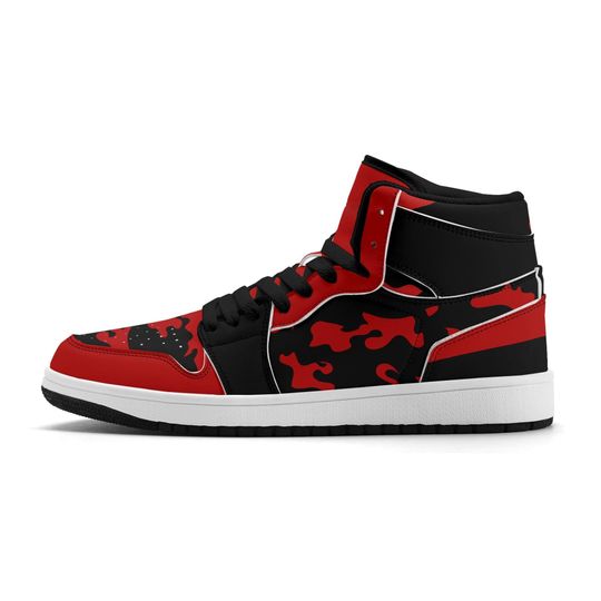 Discover Red Camo Basketball Sneakers for Men & Women