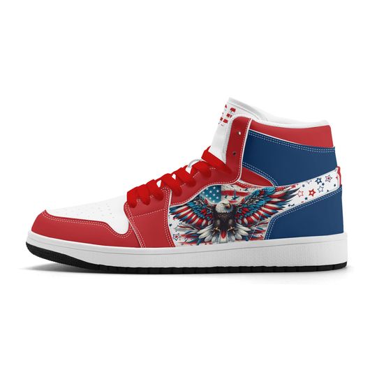Discover American Flag High Top Basketball Shoes for Men and Women