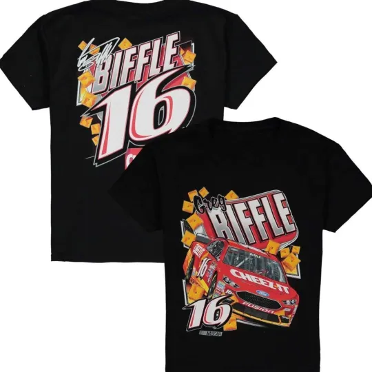 Discover Greg Biffle 16 CHEEZ-IT Racing Unisex T-Shirt  reprint