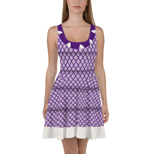 Discover The Little Human Monster Running Costume Skater Dress