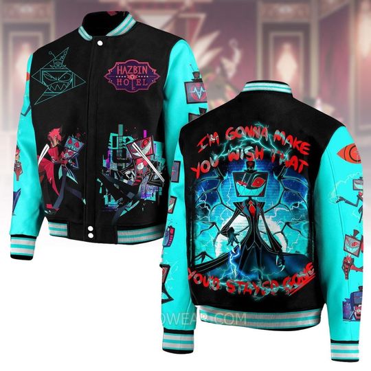 Vox Hazbin Hotel Baseball Jacket, Hazbin Hotel Movie Shirt, Anime Series Jacket