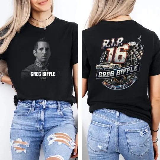 Discover 16 Greg Biffle Shirt, 1969-2025 Thanks You For The Memories  shirt