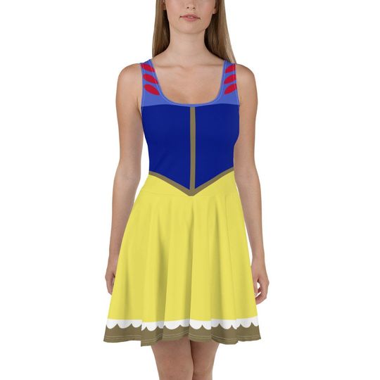 Snow White Running Costume Skater Dress