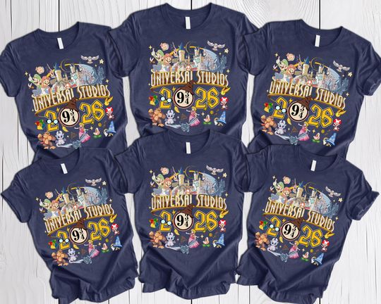 Universal Studios Trip 2026 Shirt, Epic Universe 2026 Shirt, Universal Orlando Shirt, Epic Universe Family Matching 2026 Shirt