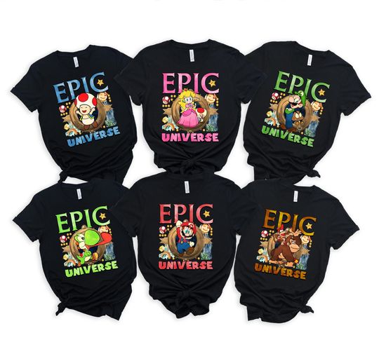 Discover Epic Universe Shirt, Orlando Park Epic Universe Shirts,Epic Universe Family Shirts,Epic Universe Shirt 2025, Epic Universe Family Shirts