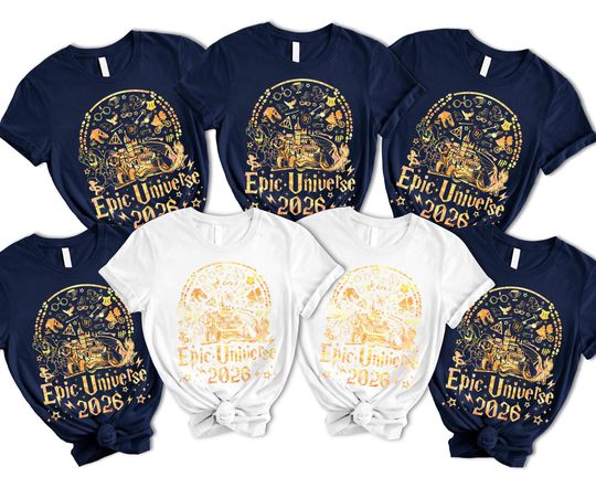 Discover Universal Epic Universe 2026 Shirt, Family Universe Epic shirt, Disneyland Epic Shirt, Orlando Park Epic Universe Shirts, Universal Studios