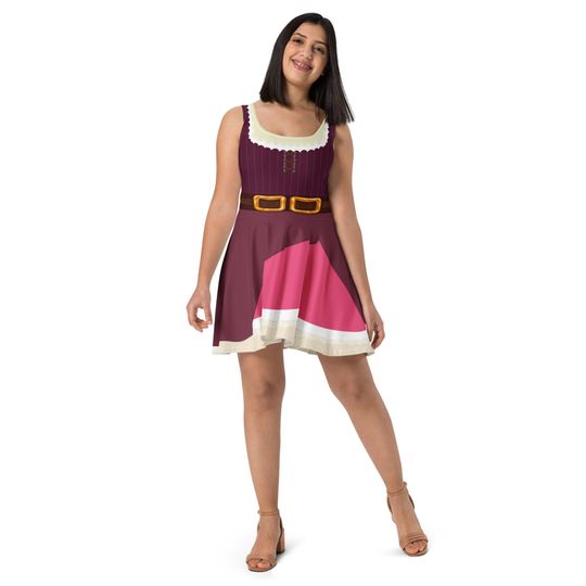 Discover Redhead at Auction Pirate Running Costume Skater Dress