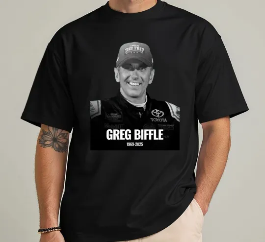 Discover Trending! Greg Biffle Motorsport Fan Gift T-shirt S-5XL