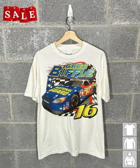 Discover New Vintage 90s Greg Biffle Christmas Gift Unisex S-5XL Shirt SS2997