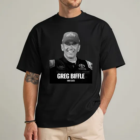 Discover Tribute Greg Biffle T-Shirt Motorsport Fan Gift Shirt
