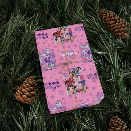 K-Pop Demon Hunters HUNTRIX Wrapping Paper