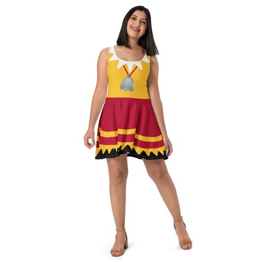 Discover A Best Friend Running Costume Skater Dress