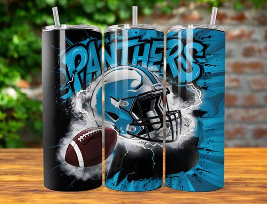 Discover Carolina 20oz Skinny Tumbler Wrap PNG, Sport 20oz Tumbler PNG, Mascot Sublimation Tumbler PNG Digital Download