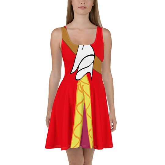Discover The Captain Running Costume Skater Dress