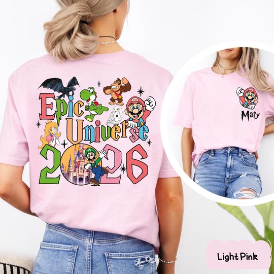 Discover Epic Universe 2026 Shirts, Universal Studios Shirt, Epic Universe Shirt, Orlando Park Epic Universe Shirts, Epic Universe Trip, Disney Shirt