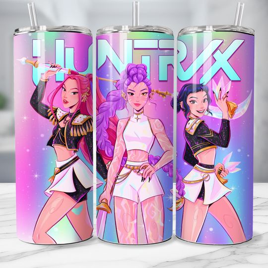 Saja Boys Tumbler , KPOP Demon Hunters Tumbler , Soda Pop Skinny Tumbler , Saja Boys Tumbler Kpop Tumbler Wrap Saja Boys Boy Band