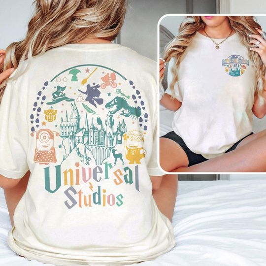 Discover Retro 2 Sided Disney Universal Studios Shirt, Universal Studios Shirt, Disneyworld Shirt,Disney Trip Shirt, Disney Family Vacation Shirt