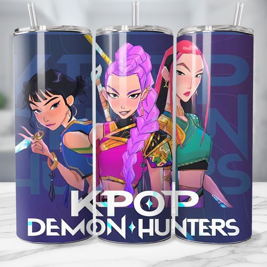 Discover Kpop Chibi Demon Hunters Tumbler