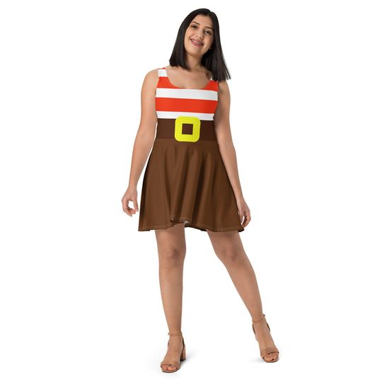 Discover Anxiety Running Costume Skater Dress