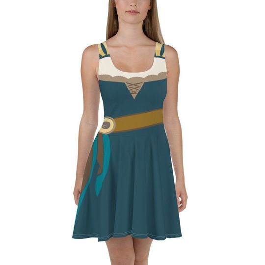 Discover Be Brave Princess Running Costume Skater Dress