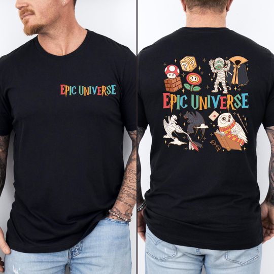 Discover Epic Universe Shirt, Orlando Park 2026 T-Shirt, Universe Park Trip Sweatshirt, Family Matching Tee, Mario Baby Sweater, Universal Epic Tee