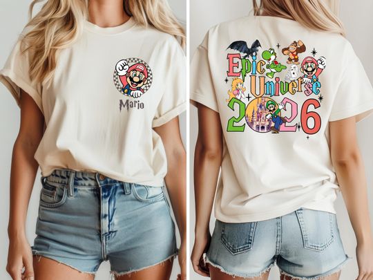 Discover Epic Universe 2026 Shirts, Universal Studios Shirt, Epic Universe Shirt, Orlando Park Epic Universe Shirts, Epic Universe Trip, Disney Tee