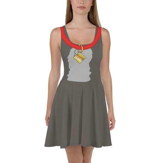 Discover The Tramp Running Costume Skater Dress