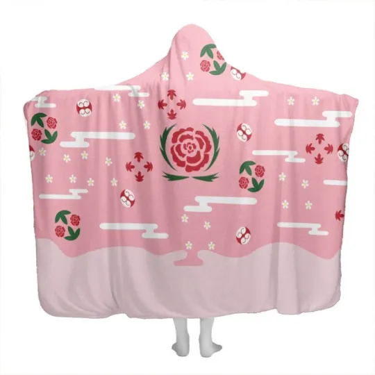 Discover Shunsui RIPP JUNC Hooded Blanket - Cozy Anime Throw for Fans and Collectors