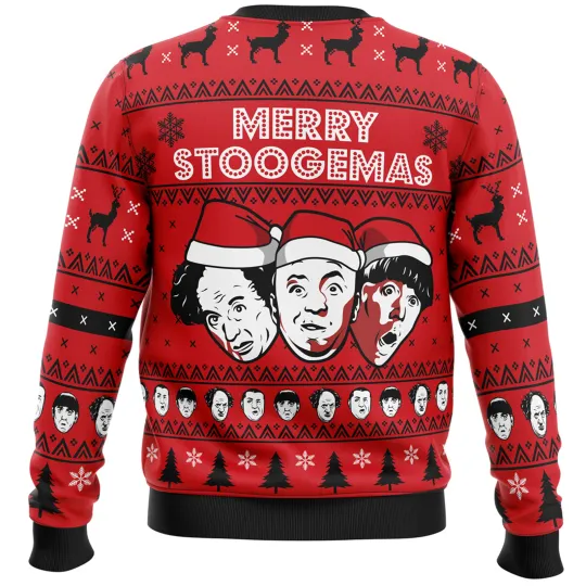 Discover Merry Stoogemas 3 Stooges Ugly Christmas Sweater