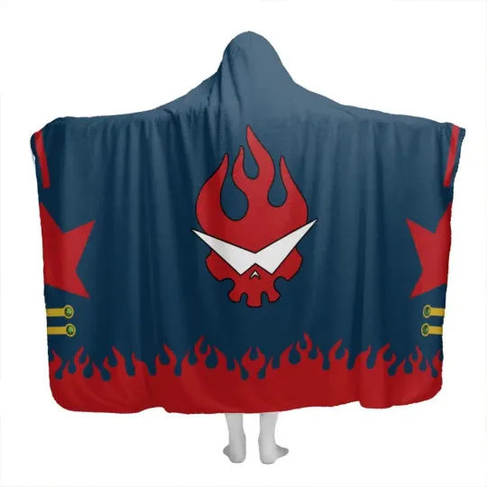 Discover Gurren Lagann Simon Hooded Blanket - Anime-Inspired Cozy Wear for Fans