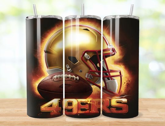Discover San Francisco 20oz Skinny Tumbler, Sport 20oz Tumbler, Football Tumbler