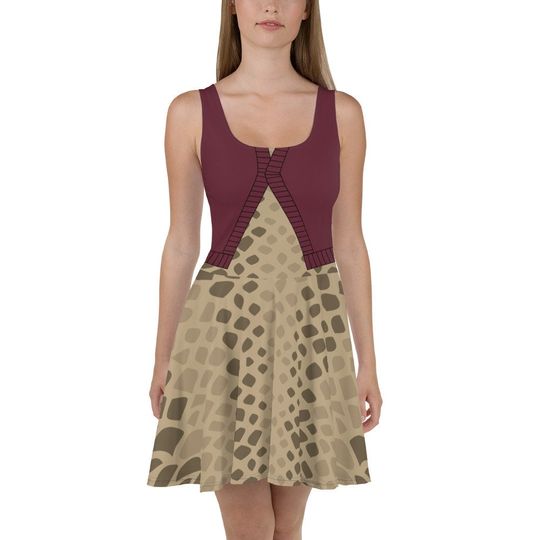 Discover The Monsters' Administrator Running Costume Skater Dress