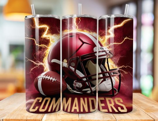 Discover Washington 20oz Skinny Tumbler, Sport 20oz Tumbler, Football Tumbler