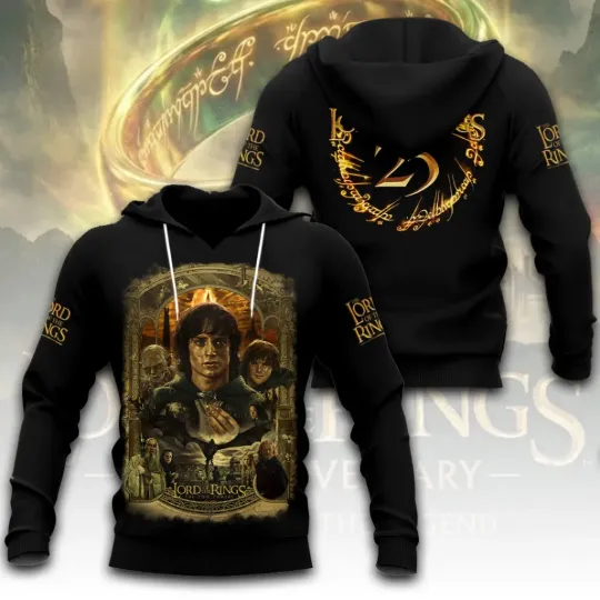 Discover The Lord Of The Ring 25th Anniversary 3D Apparel
