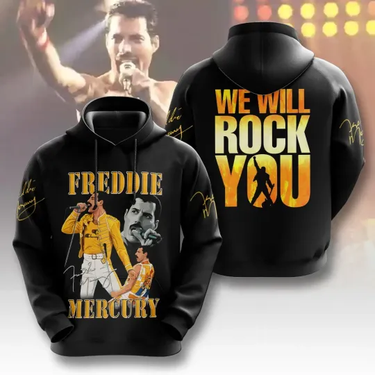 Discover Freddie Mercury 3D Apparel