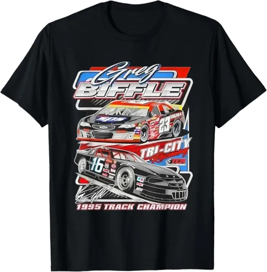 Discover Greg Biffle Race Car Champion 1995 Vintage Graphic Unisex T-Shirt