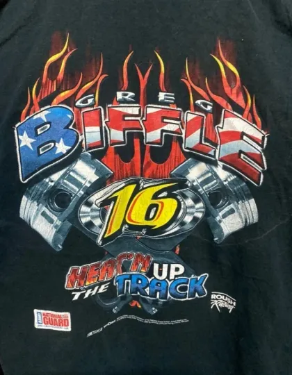 Discover Greg Biffle Shirt 16 Racing reprint shirt